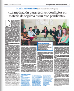Derecho de Seguros y Mediación